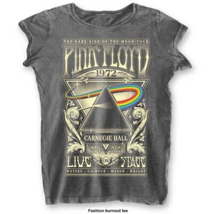 Pink Floyd Carnegie Hall T-Shirt Grey New