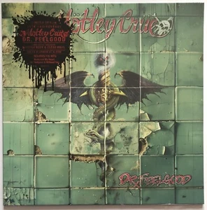 Motley Crue Dr Feelgood Red Clear Vinyl Limited Edition Record New Sealed - Foto 1 di 7