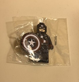 SDCC 2023 Exclusive LEGO Enamel Pin- Captain America San Diego Comic Con