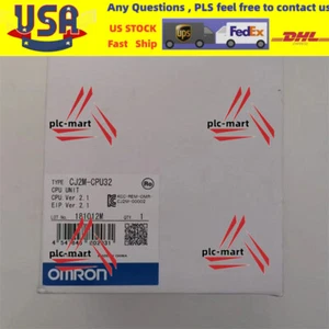Omron CPU UNIT CJ2M-CPU32 PLC CJ2MCPU32 CPU New In sealed Box free Shipping - Picture 1 of 1