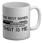 The Best Gamer, Always The Winner. That Is Me White 11oz Mug Cup