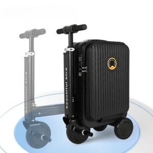 20" Rideable Smart Suitcase – Electric Travel Luggage with TSA Lock & USB Port - Picture 1 of 32