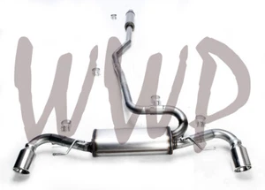Sistema de escape doble CatBack de acero inoxidable 14-18 Mazda 3 hatchback 2,0 L/2,5 L - Imagen 1 de 3