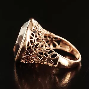 $3450 / NEW / EFFY Smoky Openwork Ring / 14K gold - Picture 1 of 7