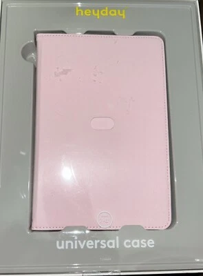 Универсальный чехол Heyday для планшета 7-8 дюймов (Apple, Samsung и т. д.) — розовый  - Изображение 1 из 2
