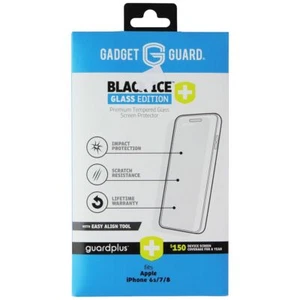 Gadget Guard (Black Ice+) Tempered Glass with Align Tool for iPhone 8/7/6s - Picture 1 of 1