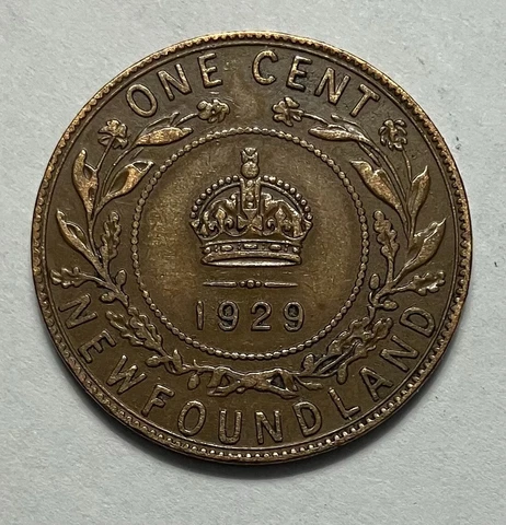 1929 Newfoundland One Cent Cover