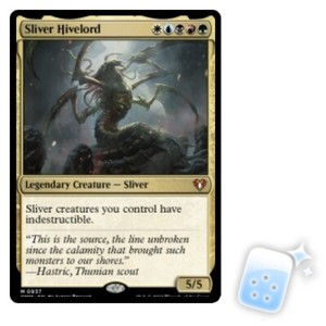Sliver Hivelord (commander Deck) M/NM Magic: The Gathering MTG Commander Masters