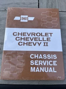 1965 Chevrolet Chevelle Chevy II Chassis Original Service Manual ST-56 - Bild 1 von 2
