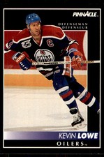 1992-93 Pinnacle Canadian Kevin Lowe Edmonton Oilers #338