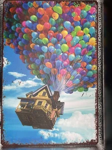Insegna di latta Disney’s UP 8”x12” - Foto 1 di 1