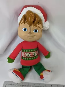 Muñeca Fisher Price Navidad Vacaciones Hablando Alvin las Ardillas 2016 Juguete de Peluche - Imagen 1 de 12