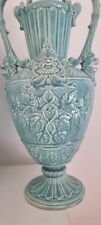 One Vase Art Deco Ceramic Antique Vase Blue Flower Cover Pot Ceramics