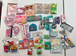 Sanrio Vintage Hello Kitty Pekkle Keroppi Pochacco Badtzmaru Radiergummis Posten Verkauf - Bild 1 von 4