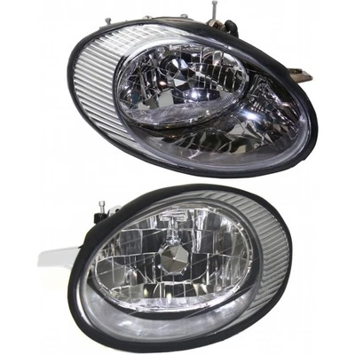 Par de faros para Ford Taurus 1996-1998 lado conductor y pasajero - bombilla incluida Foto 1 de 4