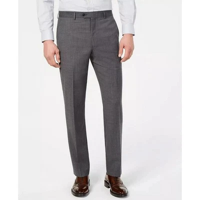NWT $90 Ralph Lauren Ultraflex Classic Fit Gray Flat Front Pant Men Size 38x30 - Image 1 of 4