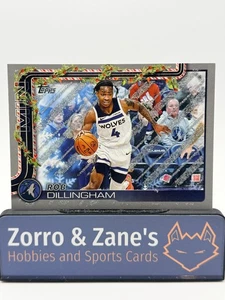 Rob Dillingham  2025-26 Topps Holiday #H89 Glitter Holiday Timberwolves - Picture 1 of 2