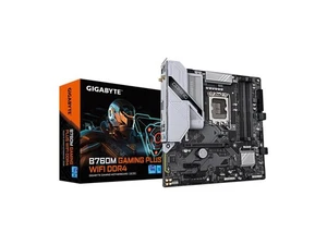 GIGABYTE B760M GAMING PLUS WIFI DDR4 LGA 1700 Intel B760 M-ATX Motherboard with - Picture 1 of 5