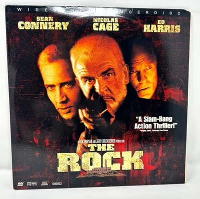 The Rock Laserdisc 8887AS Widescreen LD WS Laser Disc Cage Harris Connery - Image 1 of 3