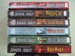 JENNIFER ASHLEY 6 Books SHIFTERS UNBOUND Series Paranormal Feline Shapeshifters - Picture 1 of 5