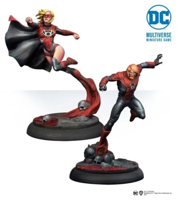 Knight Models DC Universe 35mm Guy Gardiner Supergirl Red Lantern unpainted - Image 1 of 1