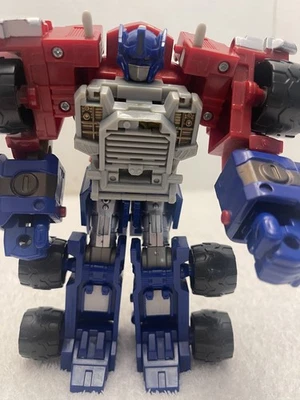 Transformers 7" Megatron Optimus Prime Red & Blue Truck Rare Vintage TAKARA 2001 - Image 1 of 4