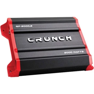 Crunch 2.000 Watt einstellbar 12dB Ground Pounder Auto Verstärker, GP-2000.2, schwarz - Bild 1 von 10