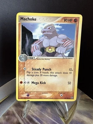Machoke 33/108 EX Power Keepers Regular Uncommon Pokémon Card TCG NM - Image 1 of 2