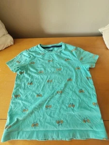 Boys XS 5 Old navy Pizza Bicycle Shirt - Picture 1 of 3