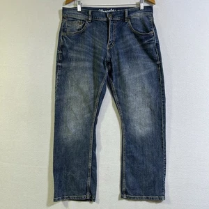 Wrangler Retro Jeans Men 30x34 Slim Boot Straight Cowboy Boot Western Rodeo - Picture 1 of 9