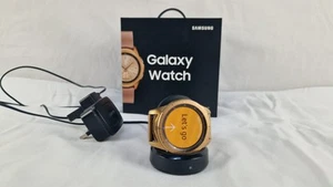 Samsung Galaxy 42 mm custodia SM-R810 Bluetooth smart watch - oro rosa versione UK - Foto 1 di 8