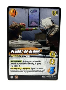 Flurry Of Blows 104/186 Teenage Mutant Ninja Turtles Juego de cartas coleccionables UniVersus - Imagen 1 de 2