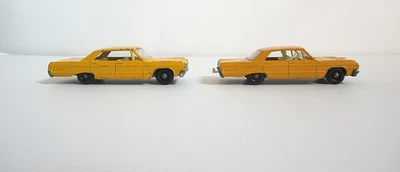Matchbox Lesney CHEVROLET IMPALA TAXI #20 Lot of 2 - Image 1 of 4
