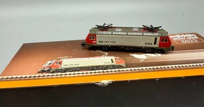Märklin mini-club 8823 E-Lok RE 4/4 der SBB - fährt - gebraucht - mit OVP - Bild 1 von 2