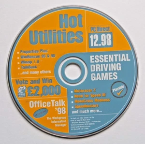 PC Direct Magazine December 1998 Cover Disc Only - Zdjęcie 1 z 1