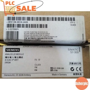 1PC New Siemens Simatic SM334 6ES7334-0KE00-0AB0 6ES7 334-0KE00-0AB0 fast ship - Picture 1 of 7