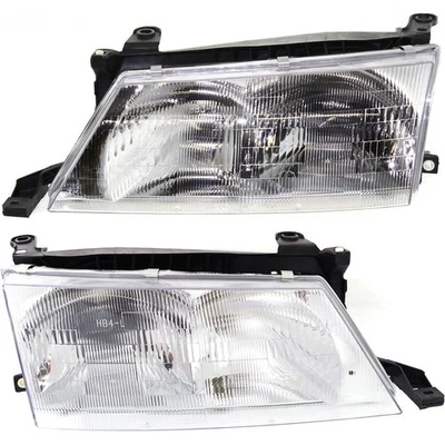 Headlight Set For 95 96 97 Toyota Avalon Left and Right With Bulb 2Pc - Image 1 of 4