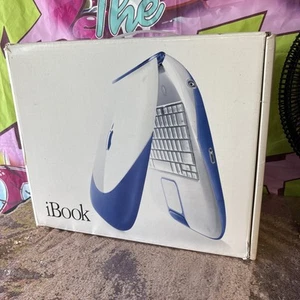 Vintage Apple iBook G3 Indigo Box Only Good Condition - Photo 1/7