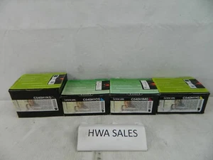 4 Gen Lexmark C540H1KG C540H1MG C540H1CG C540H1YG Hi Yield Toners OEM NEW SEALED - Picture 1 of 5