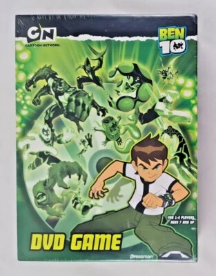 New - Ben 10 DVD Game Boxed With Poster & Stickers Cartoon Network 2007 Pressman - Image 1 of 4
