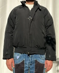 CAPPOTTO GIUBBINO GIUBBOTTO BOMBER VERSACE SPORT INVERNALE NERO UOMO alta moda. - Foto 1 di 15