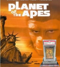 1968 A&BC Planet of the Apes THE TRIAL CONTINUES! #34 EX-MINT 6 - garno PSA 