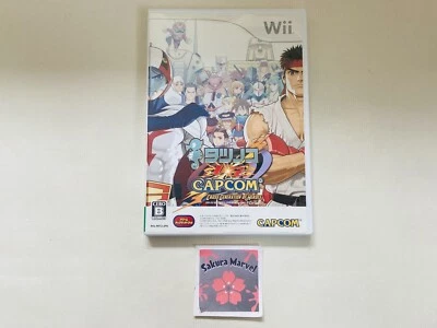 Nintendo Wii Tatsunoko vs Capcom Cross Generation Japanese Game Tested Used JP - Image 1 of 4