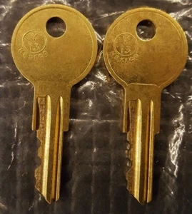 2 Brinks Keys CODE 021 - 040 Safe cabinet / Cash box / lock box / organizer key - Picture 1 of 1