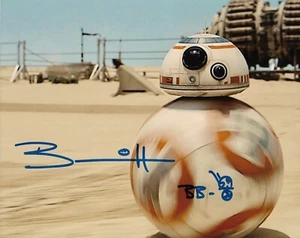 Star Wars Brian Herring BB-8 Puppenspieler signed 8 x 10 handsigniertes Foto - Bild 1 von 1
