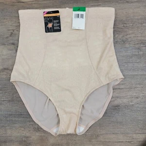 Maidenform Tummy Solutions Prendas moldeadoras Beige Cintura Alta Calzoncillo Talla L Precio de venta sugerido por el fabricante $56 Nuevo con etiquetas - Imagen 1 de 9