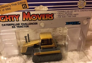 Caterpillar 65 Tractor Mighty Movers 1 Of 5000 Collector’s 1st Edition 1/64 NIB - Picture 1 of 2