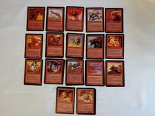 MTG - Red - Beasts Collection - Magic The Gathering - 17 Variety of Beasts