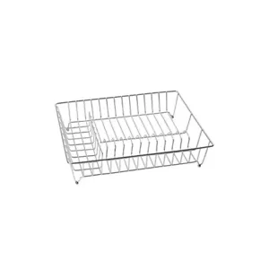 Wiltshire Stainless Steel Kitchen Dish Drainer Sink Organiser Drying Rack - Picture 1 of 2