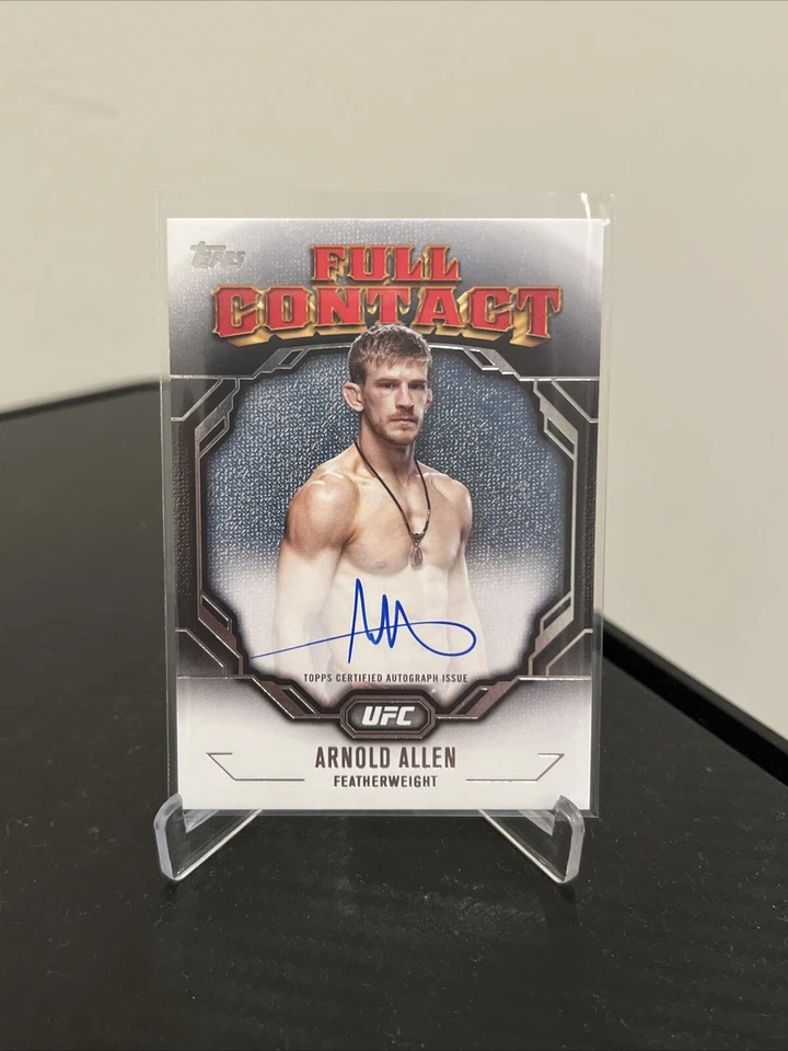 2024 Topps UFC Knockout ARNOLD ALLEN Full Contact On Card Auto! - Image 1 of 2